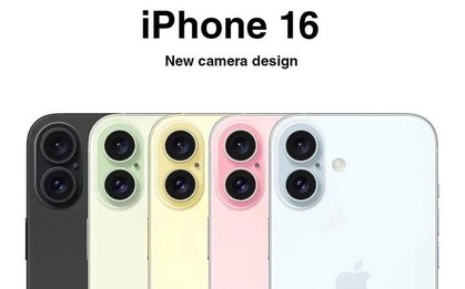 iPhone 16 lộ diện 5 màu sắc đẹp không tì vết, màu hồng sẽ là tâm điểm của hội chị em ?