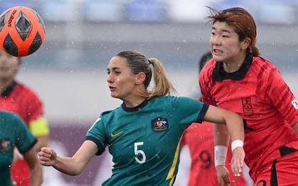 U20 Úc ngược dòng Hàn Quốc trên sân phủ đầy tuyết