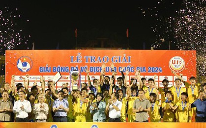Lần thứ 7 vô địch U19 Quốc gia, Hà Nội FC tiếp tục là lá cờ đầu trong đào tạo trẻ