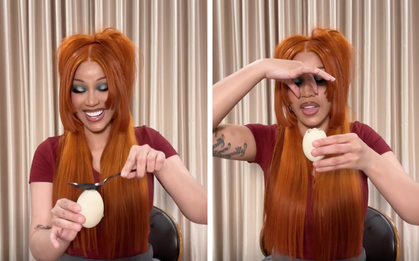 Cardi B lần đầu ăn trứng vịt lộn: Phản ứng dữ dội khiến dân mạng bật cười, nhiều người bày tỏ sự đồng cảm