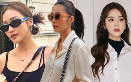 4 cách buộc tóc xinh, sang và thu gọn mặt hiệu quả học từ sao Việt