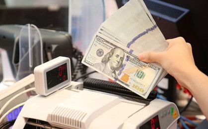Giá USD ngân hàng chạm mốc 25.000 đồng