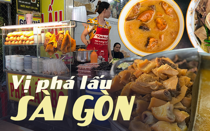 2 hương vị đặc trưng của phá lấu Sài Gòn chỉ ăn 1 lần là nhớ mãi, bạn có phân biệt được?