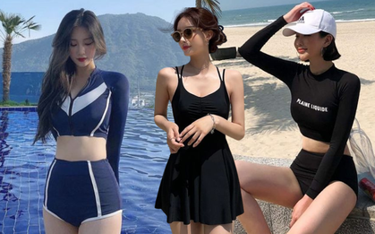 Ngại mặc bikini bốc lửa thì đây là 3 kiểu đồ bơi "tem tém" nhưng vẫn xinh đáng để cân nhắc