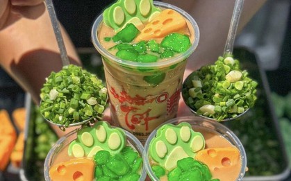 Đu trend trà sữa hành lá, người trẻ ăn uống khó hiểu hay chiêu trò của quán?