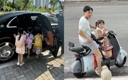 Tiểu thư hào môn Vbiz sinh ra ở vạch đích, học mẫu giáo đã được đưa đón bằng xe siêu sang