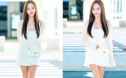 Park Min Young tiếp tục hút fan ở sân bay nhờ 2 điều