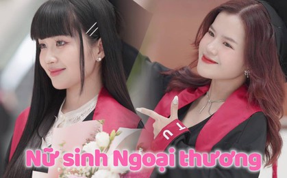 Ngắm mãi không chán chùm ảnh nữ sinh Ngoại thương trong lễ tốt nghiệp: Đúng là lò đào tạo Hoa hậu, ai cũng xinh!