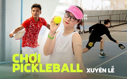 Cập nhật "set kèo" chơi pickleball xuyên lễ: Sân mở từ 5h sáng - 10h đêm vẫn kín người, lý do phải đặt lịch trước cả tuần là đây