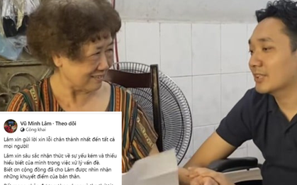 Tiktoker Lâm Xe Lăn bất ngờ xin lỗi và mong được bao dung sau 4 tháng "tố" quán phở đuổi mình