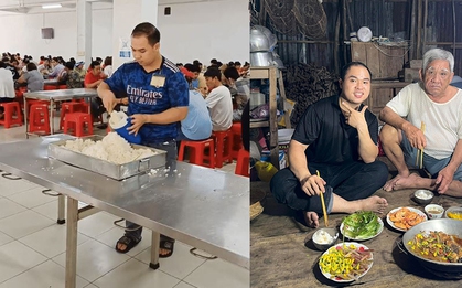 Đổi đời nhờ clip xúc cơm thừa ở xưởng về ăn tối, anh công nhân bỏ việc về quê làm idol, sửa nhà cho ba