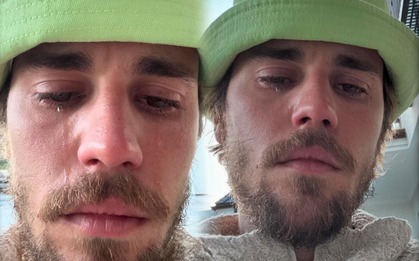 Justin Bieber bỗng đăng ảnh giàn giụa nước mắt rồi xóa đi, nghi vấn ly hôn với Hailey
