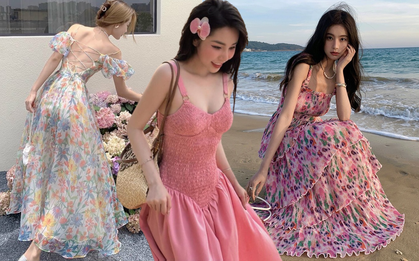 13 mẫu váy maxi được vote 5* tại Shopee: Thiết kế điệu đà xinh mê tơi, thích nhất là giá chỉ loanh quanh 200-400k