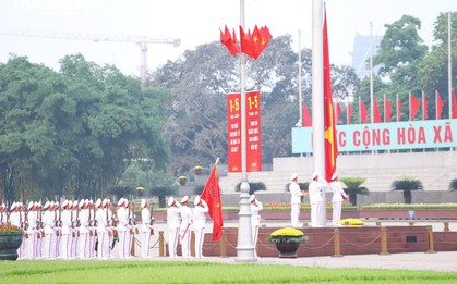 Lễ thượng cờ đặc biệt mừng Chiến thắng 30/4 tại Quảng trường Ba Đình