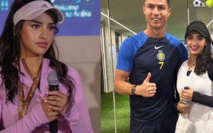 Mỹ nhân gây sốt với tấm hình chụp chung với Ronaldo, fan trầm trồ khi biết danh tính cô nàng