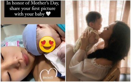 Ngày của Mẹ liên tục có cập nhật mới: Dàn hot girl đánh dấu khoảnh khắc lên chức mẹ đầy xúc động, "mẹ ngoại" hot nhất năm chiếm spotlight
