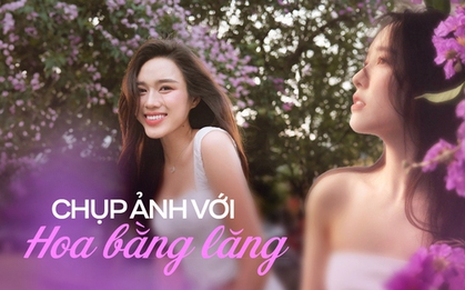 Cả cõi mạng đang "đu trend" hoa bằng lăng: Mách chị em vài chiêu đơn giản để có ảnh đẹp không thua gì hoa hậu!