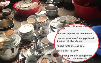Dân mạng tranh cãi chuyện cô gái không chịu rửa bát khi ra mắt nhà bạn trai