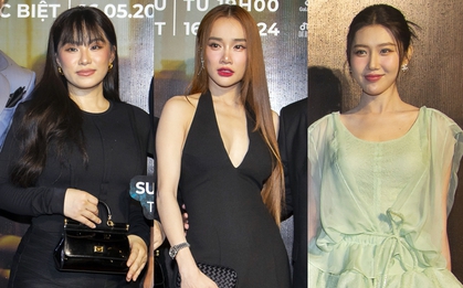 Nhã Phương khoe visual thăng hạng, át vía Thuý Ngân và hội mỹ nhân Vbiz trên thảm đỏ