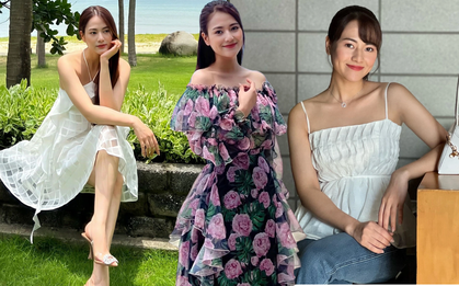 Nữ chính phim Mình Yêu Nhau Bình Yên Thôi có thời trang ngoài đời siêu nữ tính, mê nhất là những set váy liền
