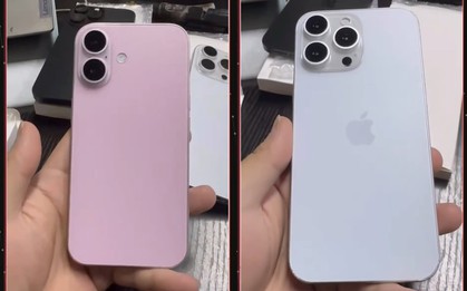 Ảnh thực tế mô hình iPhone 16 và iPhone 16 Pro Max: Sang xịn, màu sắc đẹp!