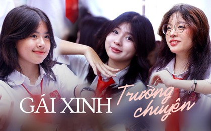 Ngắm nữ sinh Chuyên KHXH&NV trong lễ bế giảng: Không hổ là "nữ nhi quốc", sao ai cũng ngoan xinh yêu quá