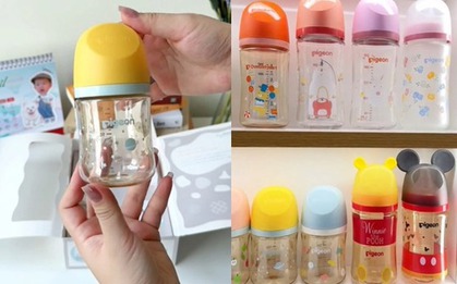 Háo hức đập hộp Pigeon phiên bản đặt hàng theo yêu cầu từ tận Nhật Bản, mẹ bỉm khen xinh nhưng không ưng điểm này