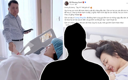 Người đàn ông mà Phương Oanh từng gửi lời cảm ơn trong hành trình chào đón cặp sinh đôi là ai?