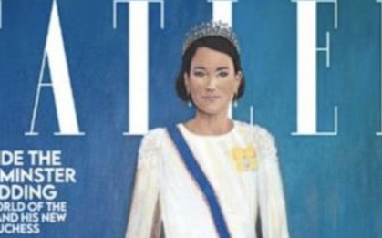 Bức chân dung Công nương Kate gây bức xúc