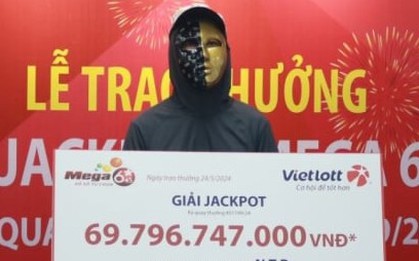 Anh công nhân không tin mình trúng độc đắc Vietlott gần 70 tỷ đồng