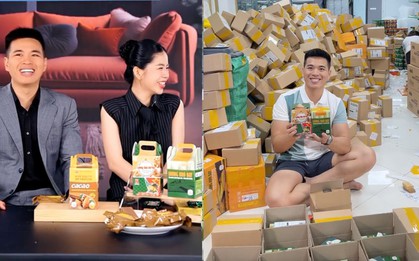 Lê Anh Nuôi bán 1000 sản phẩm chỉ trong vài phút livestream cùng Hằng Du Mục nhưng lần này lại không phải thịt chưng mắm tép