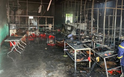 Vụ cháy quán cơm khiến 2 em nhỏ thương vong ở Hải Dương: Do rò rỉ khí gas