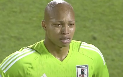 Thủ môn U23 Nhật Bản khóc nức nở giữa trận chung kết U23 châu Á 2024
