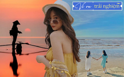 Không cần tốn công ra Hạ Long hay Cát Bà, ngay gần Hà Nội có 1 bãi biển đẹp mê mẩn: Còn nguyên vẻ hoang sơ với nhiều cảnh "ảo diệu" độc nhất, có thể đi ngay trong ngày