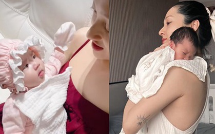 Bảo Anh một mình đối mặt với khủng hoảng khi sinh con đầu lòng