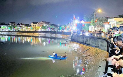 Vụ cùng bạn bơi qua sông rồi mất tích: Tìm thấy thi thể nam sinh lớp 9