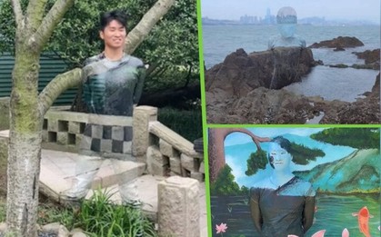 Hoạ sĩ "tàng hình" điêu luyện gây sốt mạng xã hội ở Trung Quốc