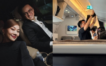 Bắt gặp nhạc trưởng Trần Nhật Minh "lẻ bóng" đi Singapore, bà xã Thanh Hằng đâu rồi?