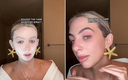 Xu hướng làm đẹp mới gây bão TikTok: Xịt keo 'nhận dạng lông' giúp da nuột nà