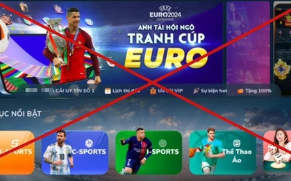 Công an cảnh báo tội phạm lập website dụ dỗ người chơi tham gia cá độ đá bóng mùa EURO 2024