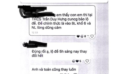 Công an nói gì về lộ đề thi vào lớp 10 ở Hà Nội?