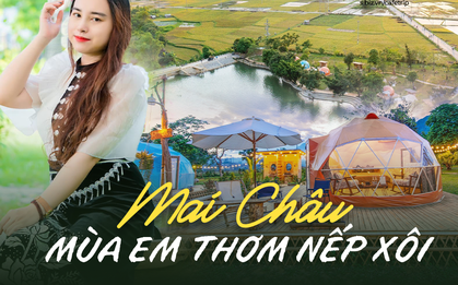 Địa điểm cách Hà Nội chỉ hơn 2 tiếng lái xe: Non xanh nước biếc hữu tình, ngắm lúa chín cực chill, từng xuất hiện trong một bài thơ nổi tiếng