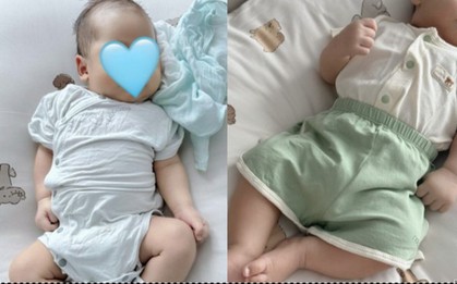 Bé xíu mà mỗi ngày diện vài outfit, quý tử nhà Doãn Hải My được mẹ mua đồ từ loạt thương hiệu xịn xò
