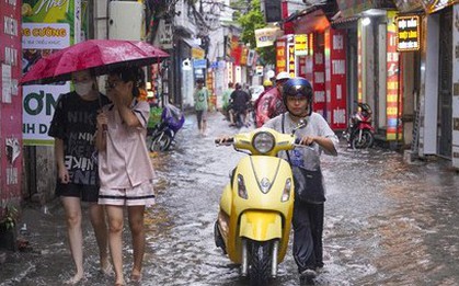 Hà Nội xây bể ngầm chống mưa ngập tại khu phố cổ