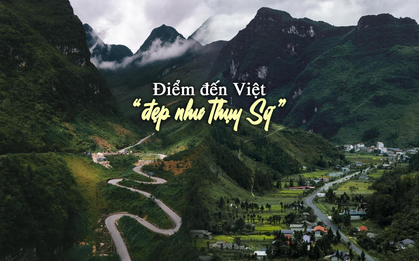 Việt Nam có 1 điểm đến "nên thơ" như Thụy Sĩ, hút 143.000 lượt khách: Vừa rẻ vừa đẹp, không cần lằng nhằng làm visa
