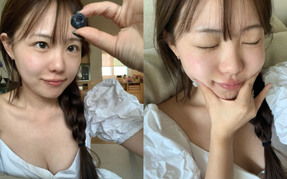 Mẹ 2 con xứ Hàn chăm da "đỉnh của đỉnh": Trẻ đến nỗi U35 mà bị nhầm là nữ sinh