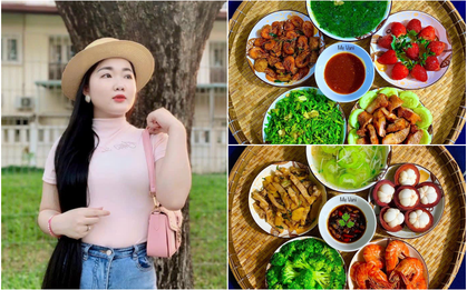 Đắm đuối cảm giác gia đình quây quần bên mâm cơm, cười nói rộn ràng, mẹ 9x nấu bữa cơm thuần Việt chất lượng