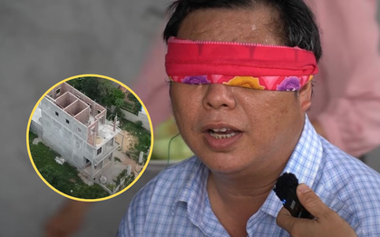 Chồng mù bán tăm dạo xây nhà 3 tầng tặng vợ, 24 năm khiến dân làng kinh ngạc một điều