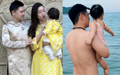 Ái nữ hoa hậu Đỗ Mỹ Linh lần đầu lộ diện công khai cùng chủ tịch CLB Hà Nội