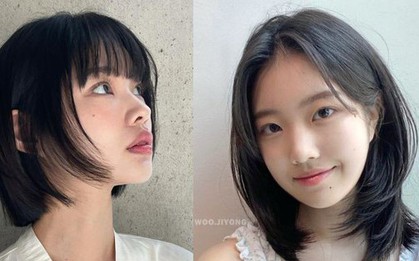 4 kiểu tóc đen trẻ trung nhất, nàng không thích nhuộm tóc nên tham khảo
